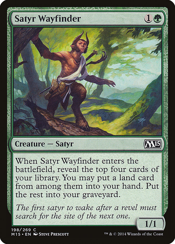 Satyr Wayfinder [Magic 2015] | Good Games Morley