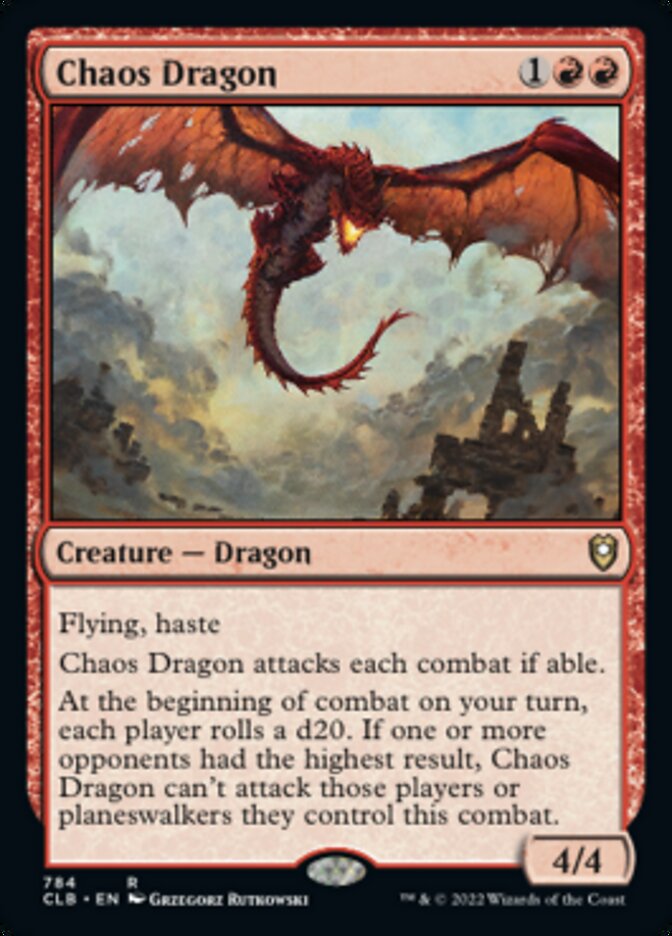 Chaos Dragon [Commander Legends: Battle for Baldur's Gate] | Good Games Morley