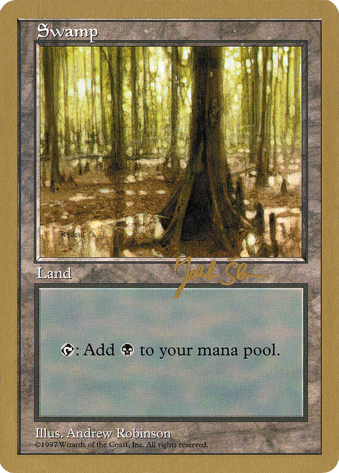 Swamp (js439) (Jakub Slemr) [World Championship Decks 1997] | Good Games Morley