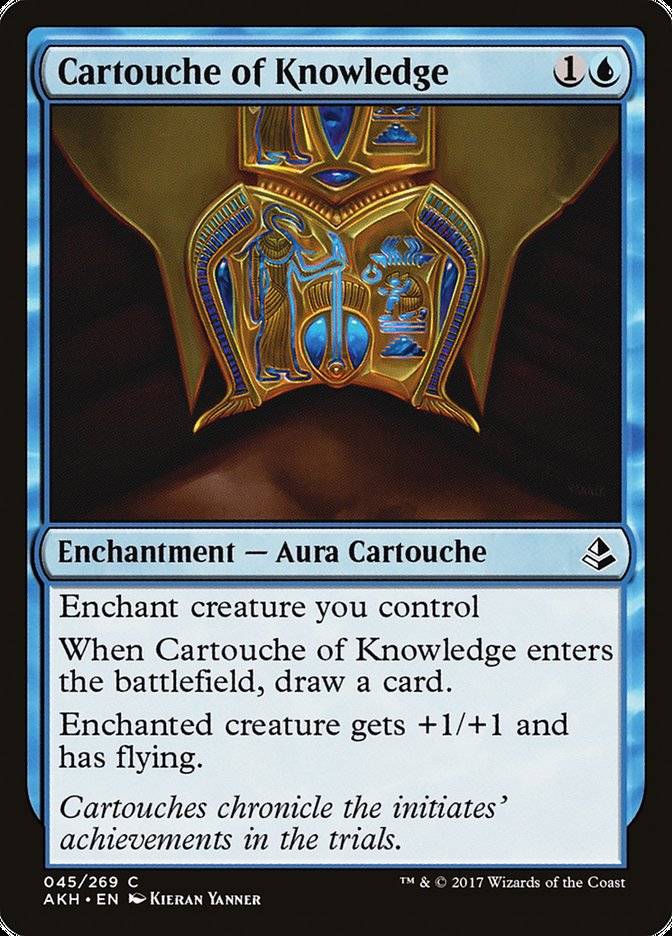Cartouche of Knowledge [Amonkhet] | Good Games Morley
