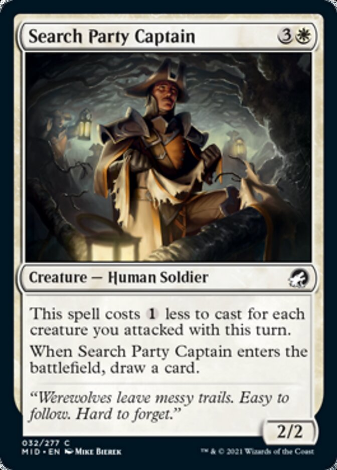 Search Party Captain [Innistrad: Midnight Hunt] | Good Games Morley