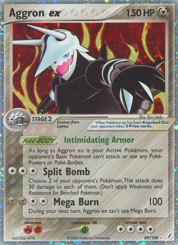 Aggron ex (89/100) [EX: Crystal Guardians] | Good Games Morley