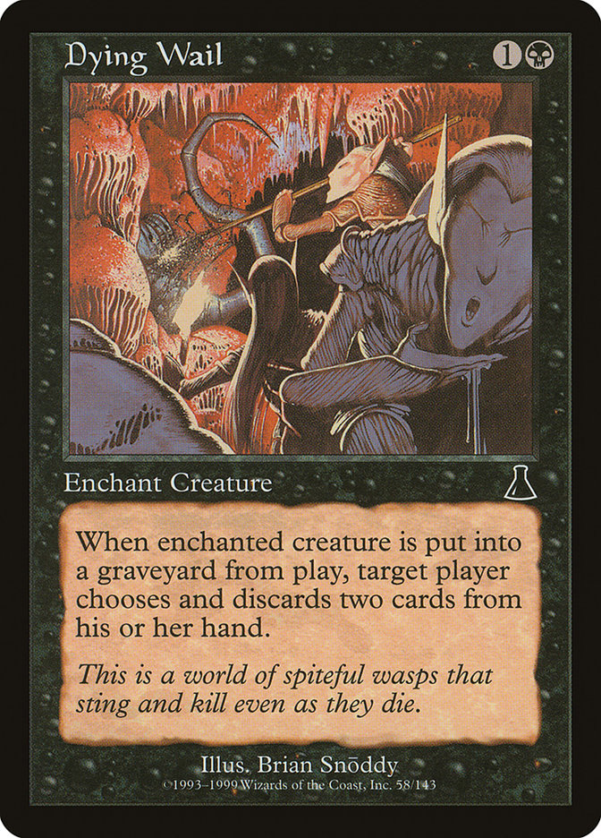 Dying Wail [Urza's Destiny] | Good Games Morley