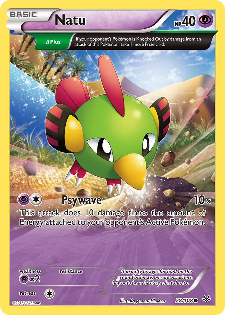Natu (28/108) [XY: Roaring Skies] | Good Games Morley