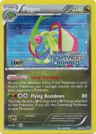 Flygon (BW53) (Staff Prerelease Promo) [Black & White: Black Star Promos] | Good Games Morley