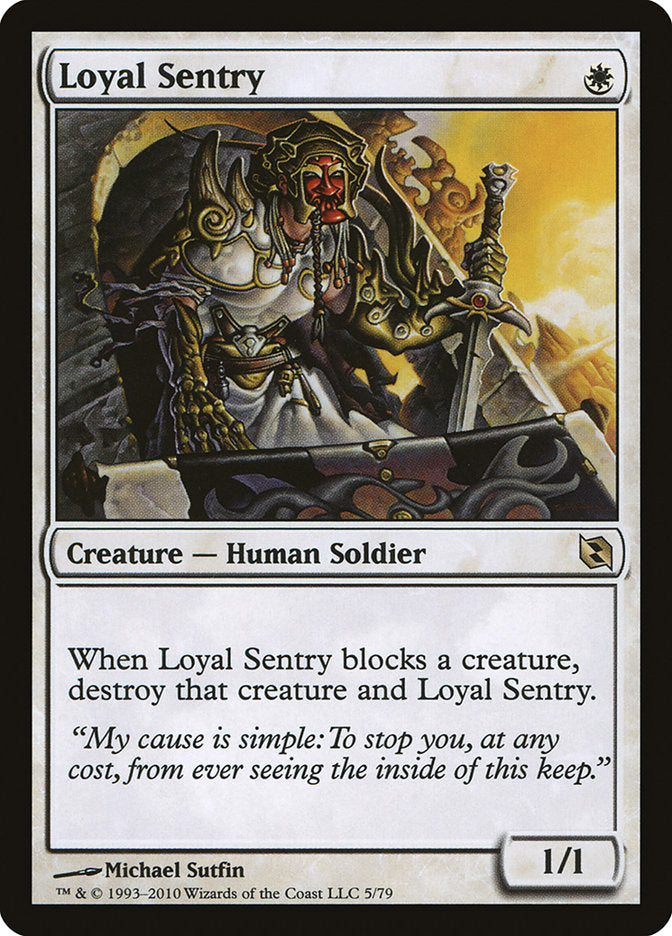 Loyal Sentry [Duel Decks: Elspeth vs. Tezzeret] | Good Games Morley