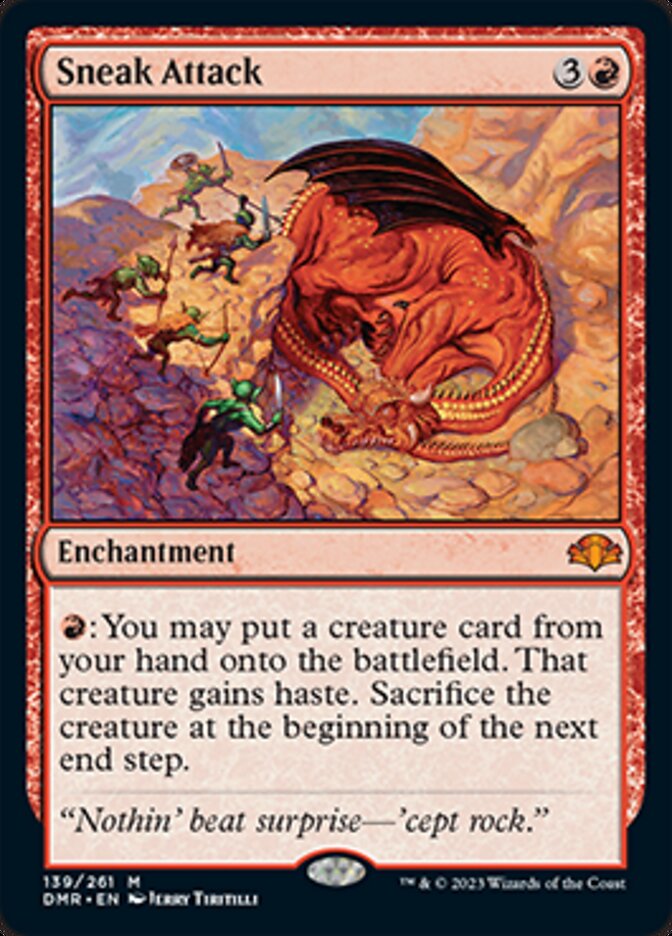 Sneak Attack [Dominaria Remastered] | Good Games Morley