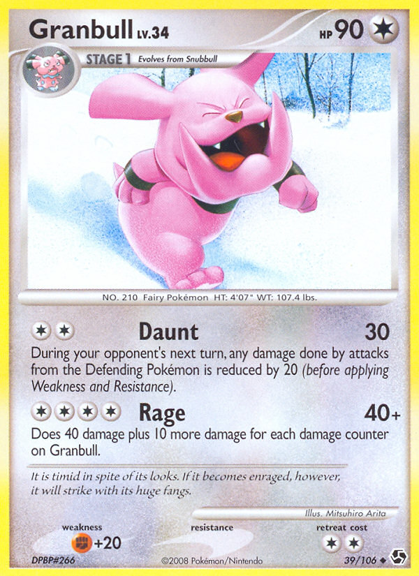 Granbull (39/106) [Diamond & Pearl: Great Encounters] | Good Games Morley