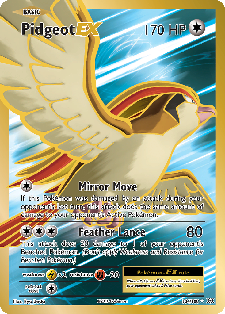 Pidgeot EX (104/108) [XY: Evolutions] | Good Games Morley