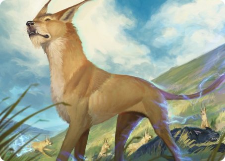 Blink Dog Art Card [Dungeons & Dragons: Adventures in the Forgotten Realms Art Series] | Good Games Morley