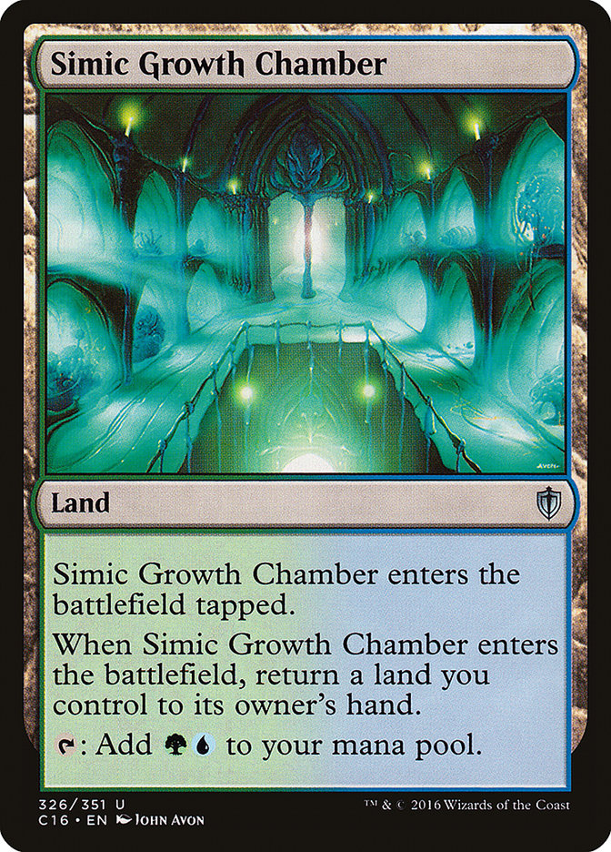Simic Growth Chamber [Commander 2016] | Good Games Morley