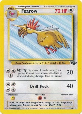 Fearow (36/64) [Jungle Unlimited] | Good Games Morley