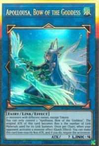 Apollousa, Bow of the Goddess (Alternate Art) [MAGO-EN041] Gold Rare | Good Games Morley