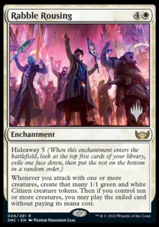 Rabble Rousing (Promo Pack) [Streets of New Capenna Promos] | Good Games Morley