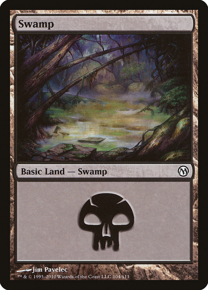 Swamp (104) [Duels of the Planeswalkers] | Good Games Morley