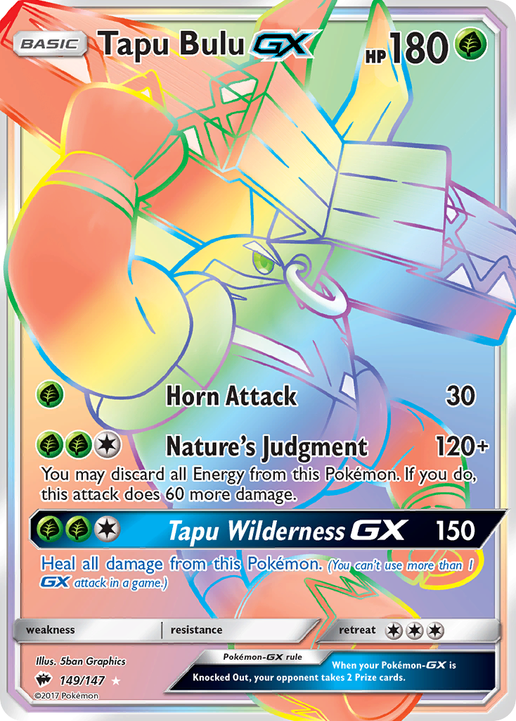 Tapu Bulu GX (149/147) [Sun & Moon: Burning Shadows] | Good Games Morley