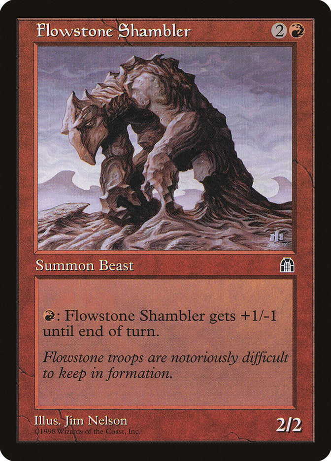 Flowstone Shambler [Stronghold] | Good Games Morley
