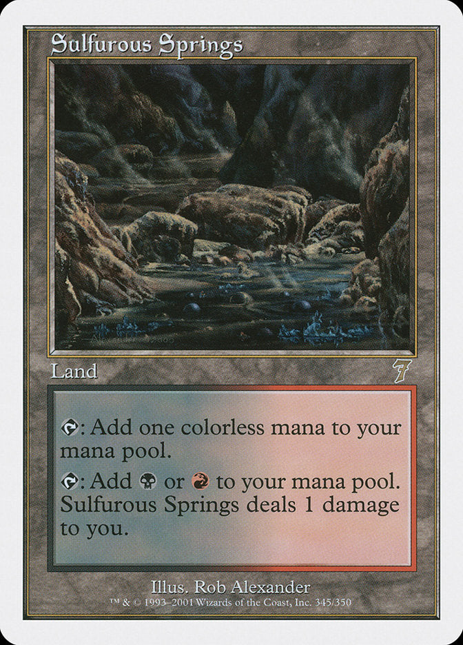 Sulfurous Springs [Seventh Edition] | Good Games Morley