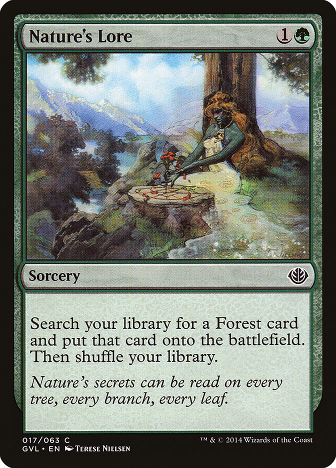 Nature's Lore (Garruk vs. Liliana) [Duel Decks Anthology] | Good Games Morley