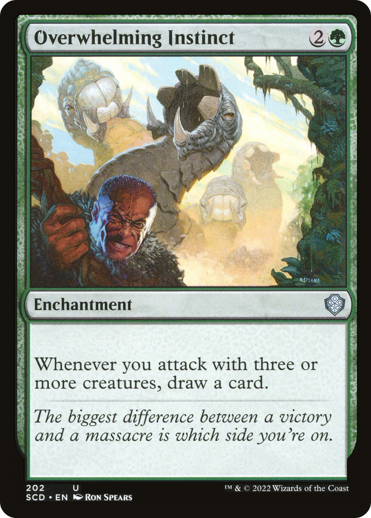 Overwhelming Instinct [Starter Commander Decks] | Good Games Morley
