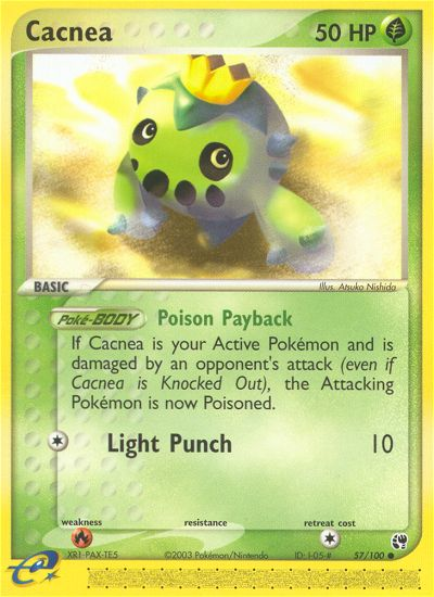 Cacnea (57/100) [EX: Sandstorm] | Good Games Morley