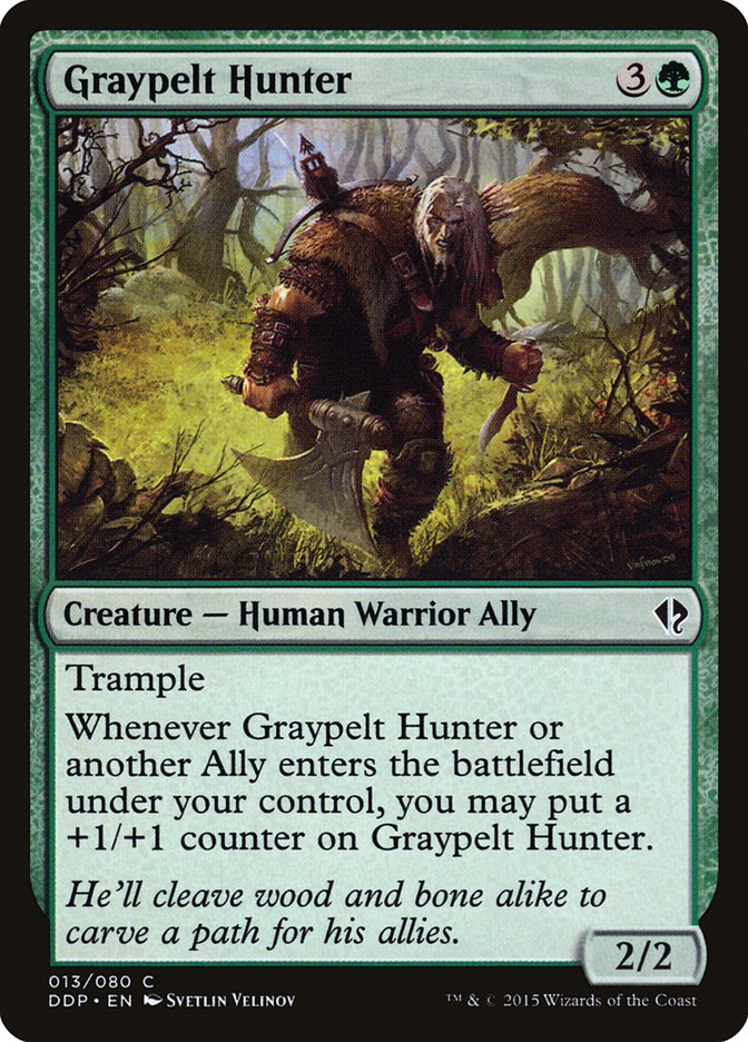 Graypelt Hunter [Duel Decks: Zendikar vs. Eldrazi] | Good Games Morley