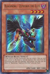 Blackwing - Zephyros the Elite [DP11-EN012] Ultra Rare | Good Games Morley