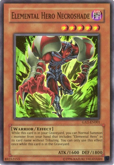 Elemental Hero Necroshade [GX1-EN001] Super Rare | Good Games Morley