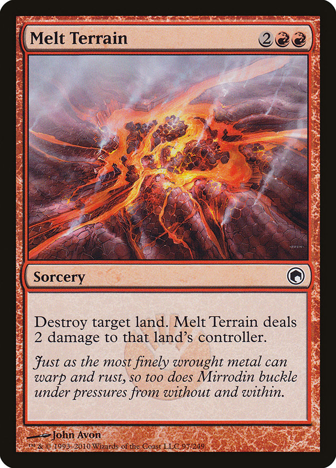 Melt Terrain [Scars of Mirrodin] | Good Games Morley