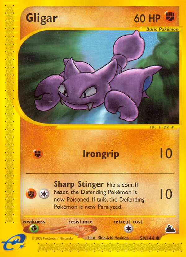 Gligar (59/144) [Skyridge] | Good Games Morley