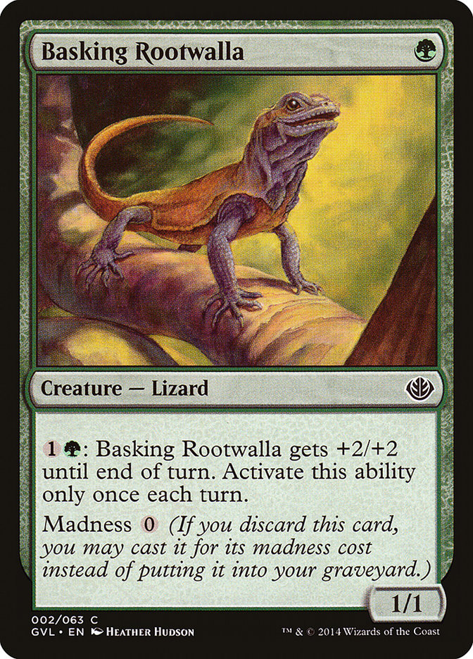 Basking Rootwalla (Garruk vs. Liliana) [Duel Decks Anthology] | Good Games Morley