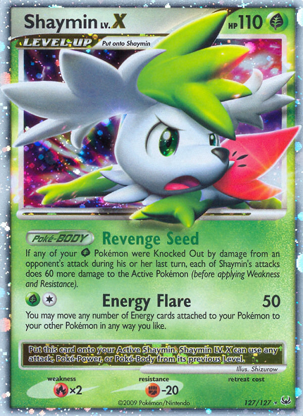 Shaymin LV.X (127/127) [Platinum: Base Set] | Good Games Morley