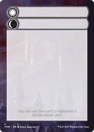 Helper Card (6/9) [Innistrad: Crimson Vow Tokens] | Good Games Morley