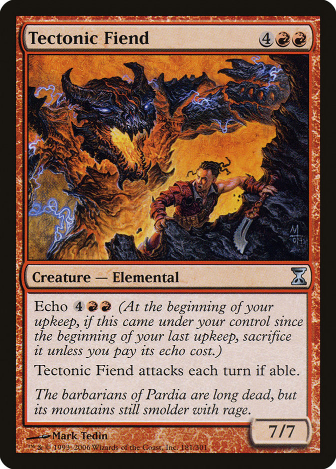 Tectonic Fiend [Time Spiral] | Good Games Morley