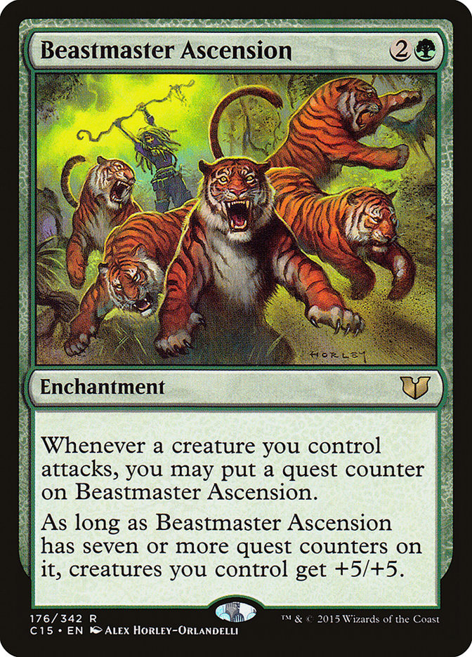 Beastmaster Ascension [Commander 2015] | Good Games Morley