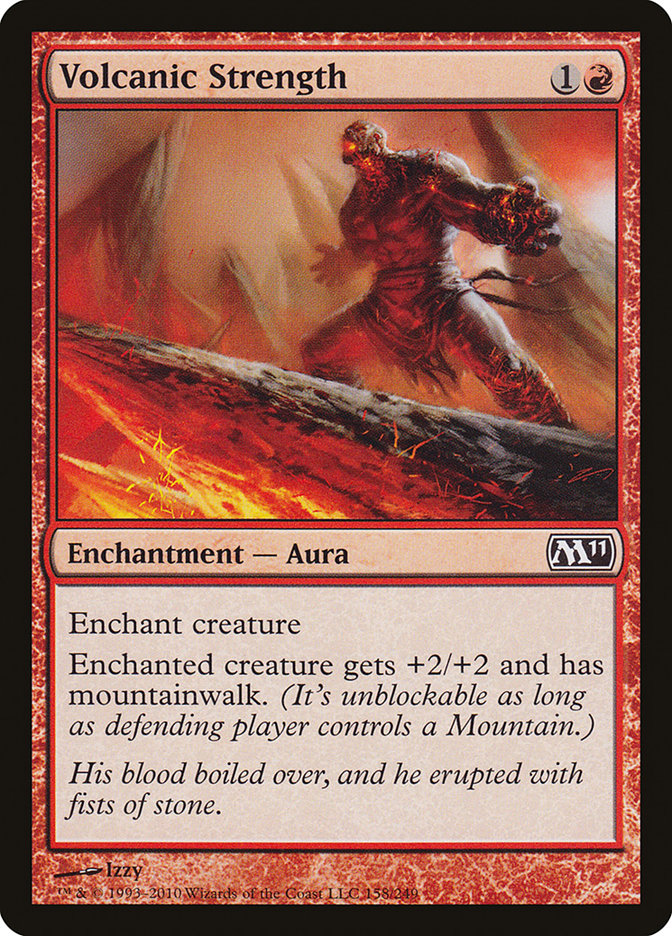 Volcanic Strength [Magic 2011] | Good Games Morley