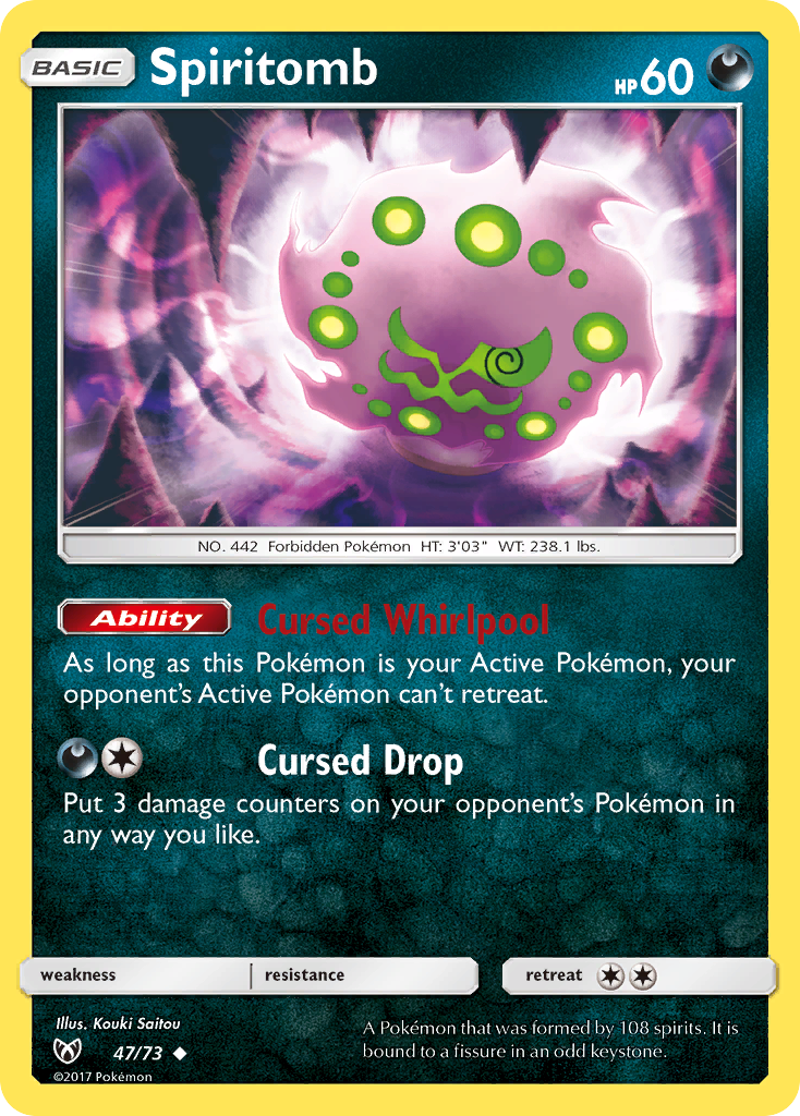Spiritomb (47/73) [Sun & Moon: Shining Legends] | Good Games Morley