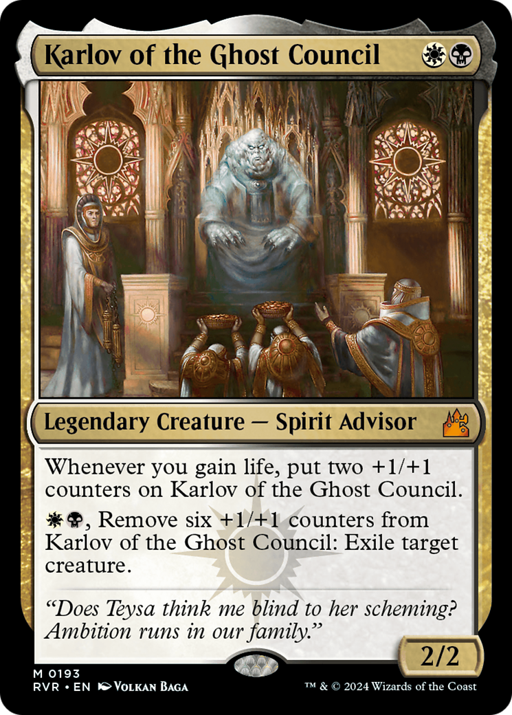 Karlov of the Ghost Council [Ravnica Remastered] | Good Games Morley
