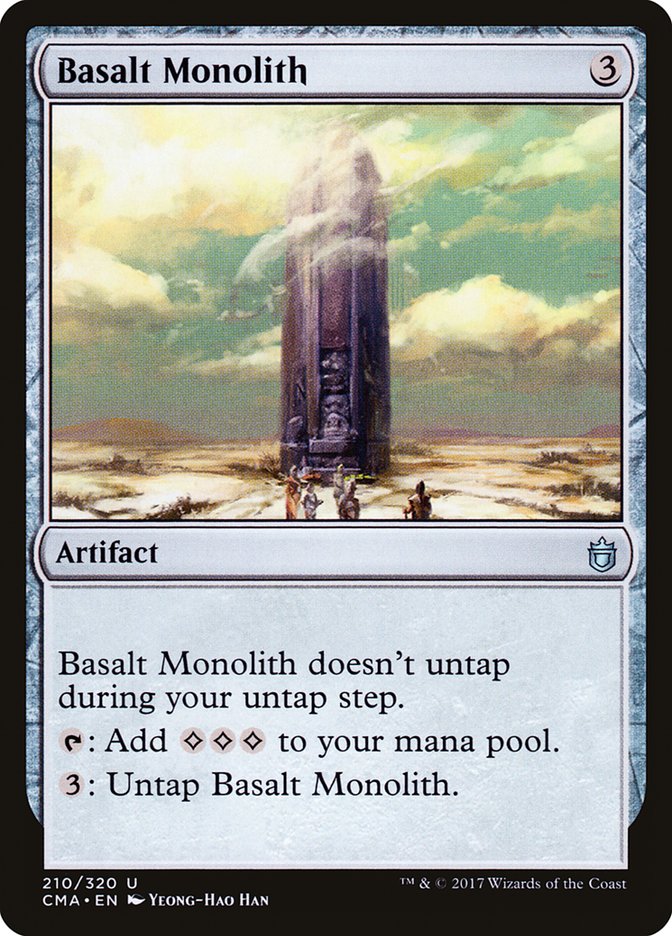 Basalt Monolith [Commander Anthology] | Good Games Morley