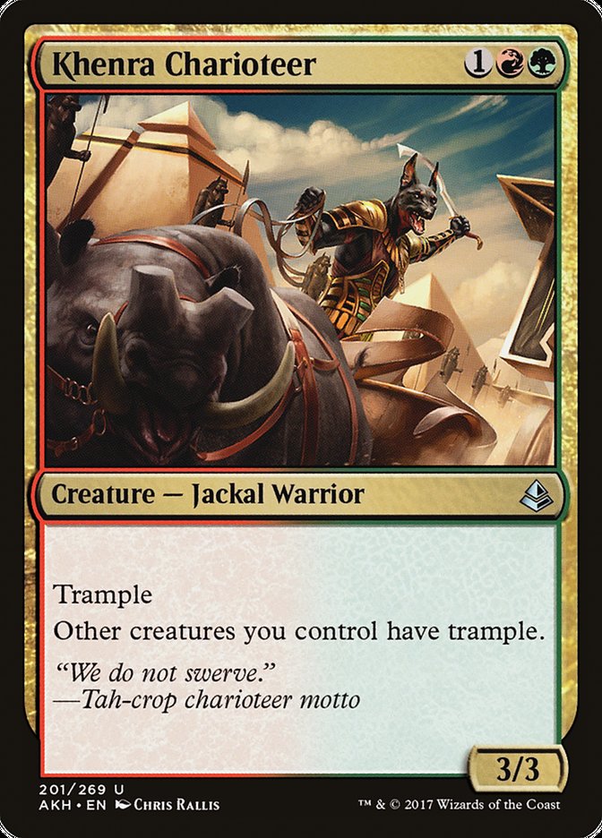 Khenra Charioteer [Amonkhet] | Good Games Morley