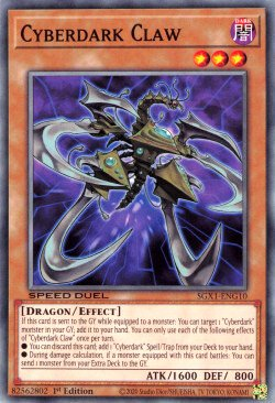 Cyberdark Claw [SGX1-ENG10] Common | Good Games Morley