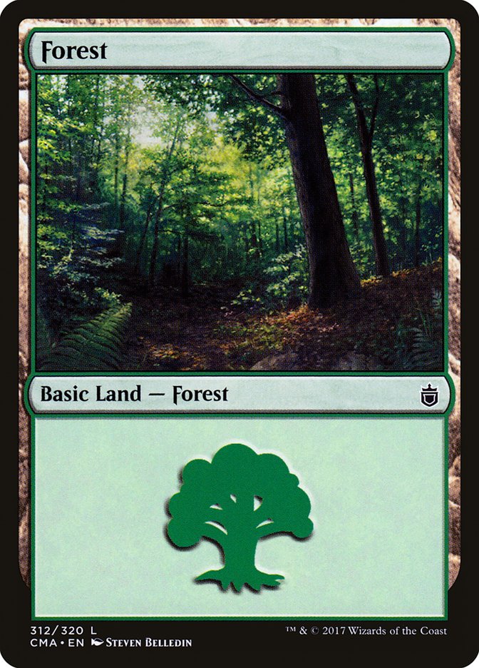 Forest (312) [Commander Anthology] | Good Games Morley
