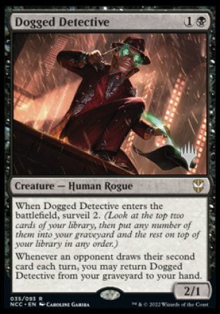 Dogged Detective (Promo Pack) [Streets of New Capenna Commander Promos] | Good Games Morley