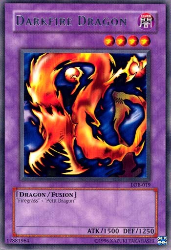 Darkfire Dragon [LOB-019] Rare | Good Games Morley