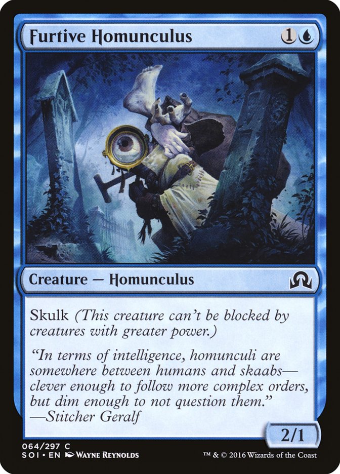 Furtive Homunculus [Shadows over Innistrad] | Good Games Morley
