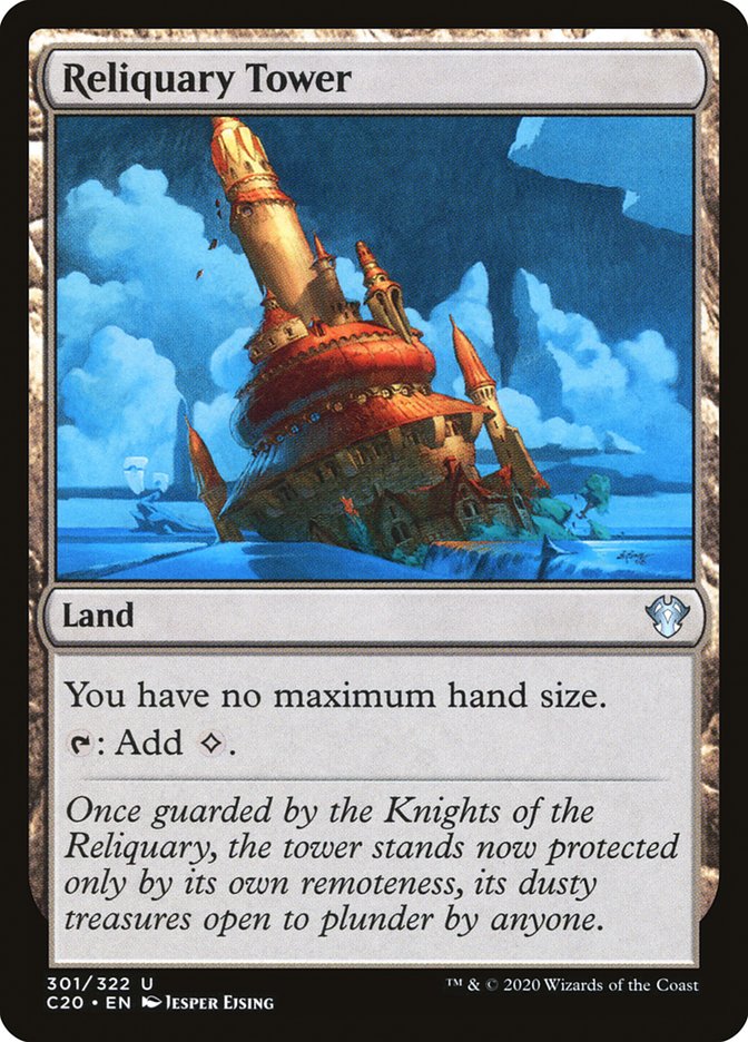 Reliquary Tower [Commander 2020] | Good Games Morley