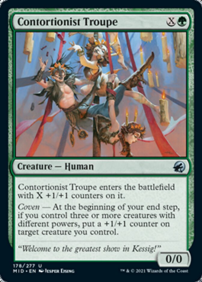 Contortionist Troupe [Innistrad: Midnight Hunt] | Good Games Morley