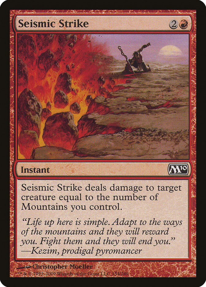 Seismic Strike [Magic 2010] | Good Games Morley