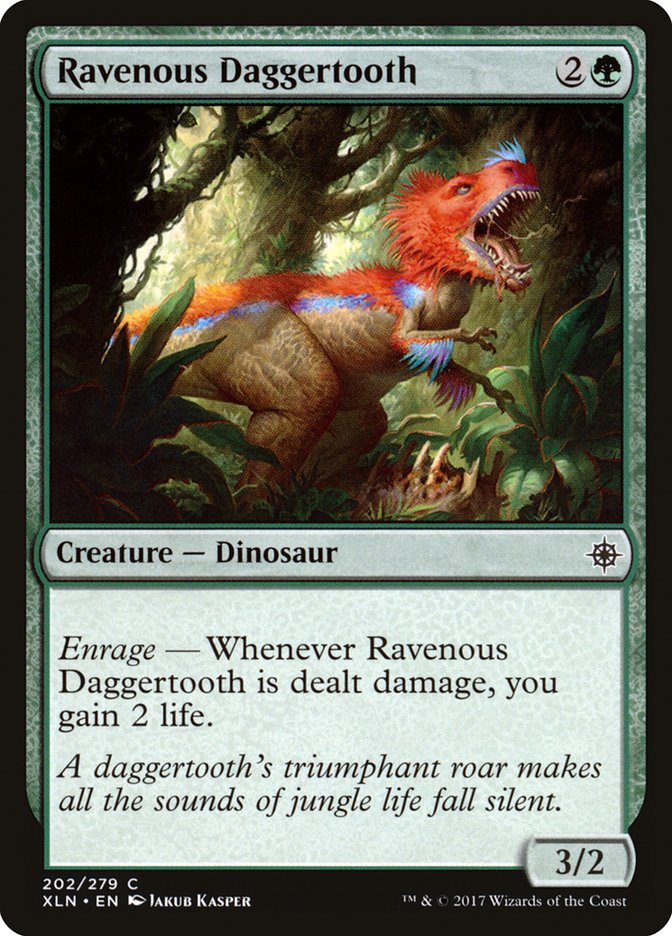 Ravenous Daggertooth [Ixalan] | Good Games Morley