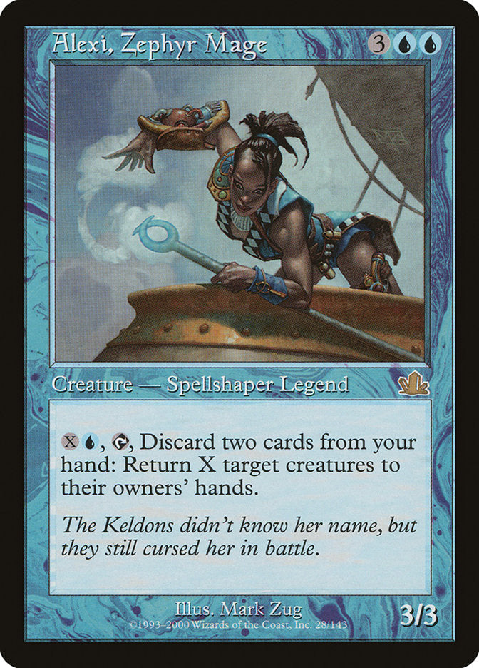 Alexi, Zephyr Mage [Prophecy] | Good Games Morley